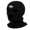 Genuine Irish Three Hole Embroidered Ski Mask Full Face Cover Knitted Embroidery Warm Graphic Balaclava (Black) view 1