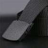 DAMAJI Nylon Belt for Men 1.5inch Military Tactical Belt Adjustable Slide Plastic Buckle Web Canvas Belt Outdoor, Black view 3