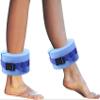 Water Aerobics Equipment - Foam Swim Aquatic Cuffs, Water Aerobics Float Ring Fitness Exercise Set, Ankles Arms Belts with Quick Release Buckle for Swim Fitness Training Set, Set of 2, Blue view 1