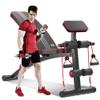 FSunKoFu Weight Bench Adjustable Workout Bench Dumbbell Bench, Weight Bench with Leg Extension and Leg Curl, Home Gym Adjustable Foldable Workout Bench for Full Body WorkoutBlack view 1