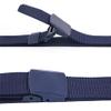 DAMAJI Nylon Belt for Men 1.5inch Military Tactical Belt Adjustable Slide Plastic Buckle Web Canvas Belt Outdoor, Navy Blue view 2