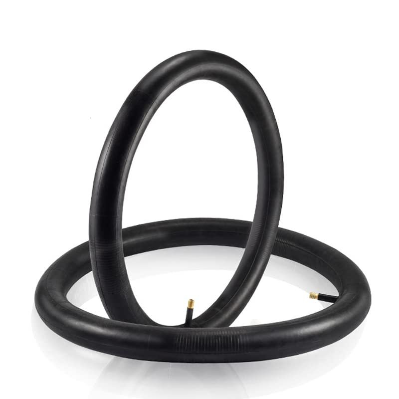 2 Pack 12"/14"/16"/18"/20"/24"/26" Road and Mountain Bike Replacement Inner Tubes Bicycle Rubber Inner Tubes Fit 1.75/1.95/2.125 (16")