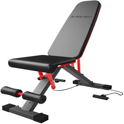 FSunKoFu Weight Bench Adjustable Workout Bench Adjustable Weight Bench Supine Abdominal Board Adjustable Bench Dumbbell Bench Gym Home Fitness Equipment Load 300kg Benches