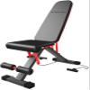 FSunKoFu Weight Bench Adjustable Workout Bench Adjustable Weight Bench Supine Abdominal Board Adjustable Bench Dumbbell Bench Gym Home Fitness Equipment Load 300kg Benches
