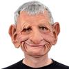 KLEOAD Realistic Old Man Mask Bald Man Latex Mask for Carnival Halloween Party Cosplay Party Costume Masquerade Props, Beige view 1