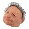 KLEOAD Realistic Old Man Mask Bald Man Latex Mask for Carnival Halloween Party Cosplay Party Costume Masquerade Props, Beige view 2