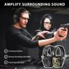 ZOHAN EM054 Electronic Shooting Ear Protection with 4X Sound Amplification 2 Pack,Slim Active Noise Reduction Earmuffs for Gun Range view 3