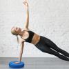 Deekin 2 Pcs Foam Balance Pad Non Slip Stability Trainer Pad Oval Balance Board Exercise Pad Cushion for Women Men Kids Dancing Balance Training Workouts Yoga Physical Therapy, Black and Blue view 3