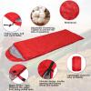 Macarrie 6 Pack Bulk Sleeping Bags for Homeless Donation, 0 Degree Waterproof Sleeping Bags with Compression Sack for Adults Winter Cold Weather Care Camping Hiking Emergency(Multicolor) view 2