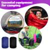 Macarrie 6 Pack Bulk Sleeping Bags for Homeless Donation, 0 Degree Waterproof Sleeping Bags with Compression Sack for Adults Winter Cold Weather Care Camping Hiking Emergency(Multicolor) view 3