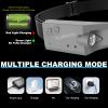 Furniou LED Headlamp Rechargeable Headlight for Adults 2Pack Head Lamp with Motion Sensor, Head Lights for Forehead, Adjustable Headband Headlight Flashlight for Camping,Cycling,Hiking,Fishing view 4