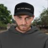 ALLNTRENDS But Her Emails Trucker Hat Embroidered Adult Baseball Cap Adjustable Snapback (Navy Blue) view 2
