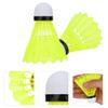 6Pcs/Set Badminton Shuttlecock, Professional Nylon Badminton Ball Shuttlecock Sports Training Accessory for Indoor Outdoor Baseball Practice view 3