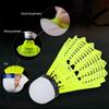 6Pcs/Set Badminton Shuttlecock, Professional Nylon Badminton Ball Shuttlecock Sports Training Accessory for Indoor Outdoor Baseball Practice view 4