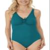 Amoena Women's Standard Tulum One-Piece Swimsuit, Teal