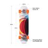 Loaded Boards Chinchiller Longboard Skateboard Complete (Love Handles 80a Wheels, Paris 150mm 50 Trucks) view 2