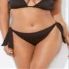 Swimsuits For All Women's Elite Bikini Bottom - 14, Ribbed Light Blue (Plus view 3