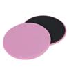 2PCS Gliding Sliding Discs, Exercise Fitness Core Slider, Sport Full Body Workout Discs for Yoga Gym Abdominal Core Training Exercise Equipment(Pink) view 2