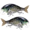 HUFFA Jointed Swimbait 185mm 66g Shallow Diver Topwater Slider Shad Fishing Lure Insert Soft Tail Plastic Wobbler Wake Bait (Color : CC18A-03) view 2