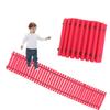 INOOMP Durable Balance Trails Sensory Training Equipment Tactile Board Toys (Red) view 2