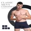 youlehe Men's Underwear Soft Rayon Boxer Briefs Stretch Trunks Pack (as1, alpha, s, regular, regular, 5 Pack(Navy blue) 034) view 2