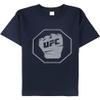 UFC Boys Distressed Fist Inside Logo Graphic T-Shirt, Blue, Big Kids (8-20), M view 1