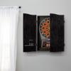 DMI Sports Black CricketPro Dartboard Cabinet | Designed for Arachnid 15.5 CricketPro 900, 800, 750, 650 Electronic Dartboards | Does Not Include Dartboard view 2