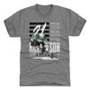 500 LEVEL Jason Robertson T-Shirt (Premium Men's T-Shirt, XXX-Large, Tri Gray) - Jason Robertson Dallas Homage WHT view 1