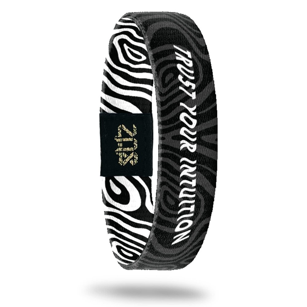 ZOX Inspirational & Motivational Bracelet  Uplifting Reversible Stretch Wristband with Positive Affirmations made from Recycled Plastic  Encouragement Gifts for Men, Women & Kids, Kids, Plastic, no