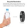 ZOX Inspirational & Motivational Bracelet  Uplifting Reversible Stretch Wristband with Positive Affirmations made from Recycled Plastic  Encouragement Gifts for Men, Women & Kids, Kids, Plastic, no view 2