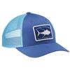 Flying Fisherman Trucker Hat, Royal Blue, One Size view 1