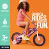 Jetson Light Rider Kids Light-up Unisex Bike, LED Light-up Frame, 3 Different Light Modes, Adjustable Seat Height, 12" Rubber Tires, Kinetic Light-Up Training Wheels, Purple, JLRG12-PUR view 3