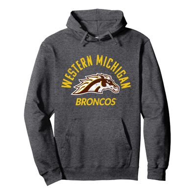 Western Michigan University Broncos Large Pullover Hoodie