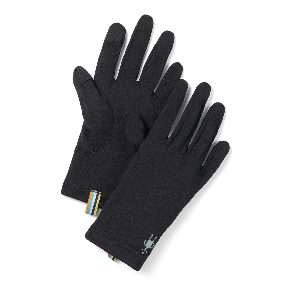Smartwool Merino Wool Glove | Touch screen Compatible Winter Gloves for Men and Women, Black, Medium