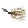Strike King (TCVSJT38-46) Tungsten Thunder Cricket Vibrating Swim Jig, Color 46 - Green Pumpkin, 3/8 oz, Long-Shank Owner Jungle Hook, Hand-Tied Skirt view 4