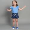 Gerber Baby Girls' Toddler 2-Pack Double Ruffle Tops, Blue, 3T view 3