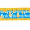 Country Brook Design - 5/8 Inch Just Ducky Ribbon on 1 Inch Gold Nylon Webbing (5 Yards) view 3