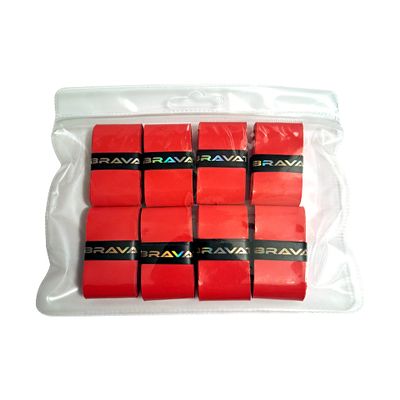 Bravatto Foosball Wraps 8-Pack (Red): Pro Foosball Table Tournament Handle Wraps
