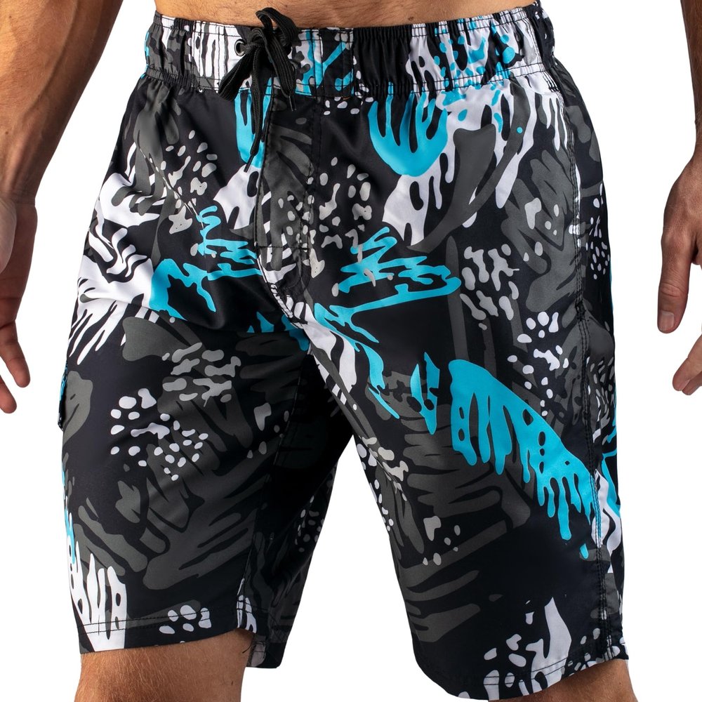 Kanu Surf 9 Flex Men's Swim Trunks UPF 50+ Quick-Dry Swimming Trunks for Men with Pockets & Mesh Lining (Medium)