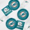 Trendware Miami Dolphins Tailgate Kit, Serves 8, Officially Licensed view 1
