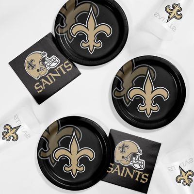 Trendware New Orleans Saints Tailgating Kit, Serves 8