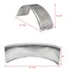 Boat Trailer Fender 44876TB | 27 1/2 x 9 Inch Aluminum Diamond view 2