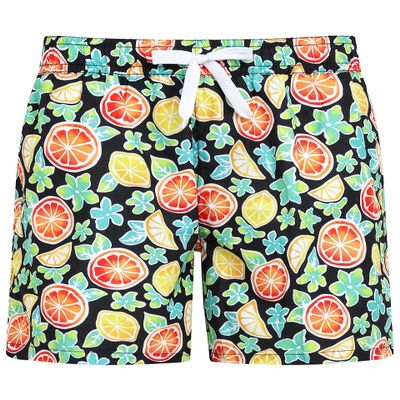 Kanu Surf Mens, Havana Men's Swim Trunks Quick Dry Swim Shorts Bathing Suit Men, 5.5 to 7" Inseam (Regular and Extended, Citrus Black, XX-Large