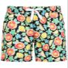Kanu Surf Mens, Havana Men's Swim Trunks Quick Dry Swim Shorts Bathing Suit Men, 5.5 to 7" Inseam (Regular and Extended, Citrus Black, XX-Large view 1