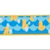 Country Brook Design - 5/8 Inch Just Ducky Ribbon on 3/4 Inch Gold Nylon Webbing (20 Yards) view 3