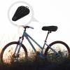 CLISPEED Black Bike Seat Cushion Cover, Comfort Padded Bike Seat Cover for Bicycle Saddle view 4