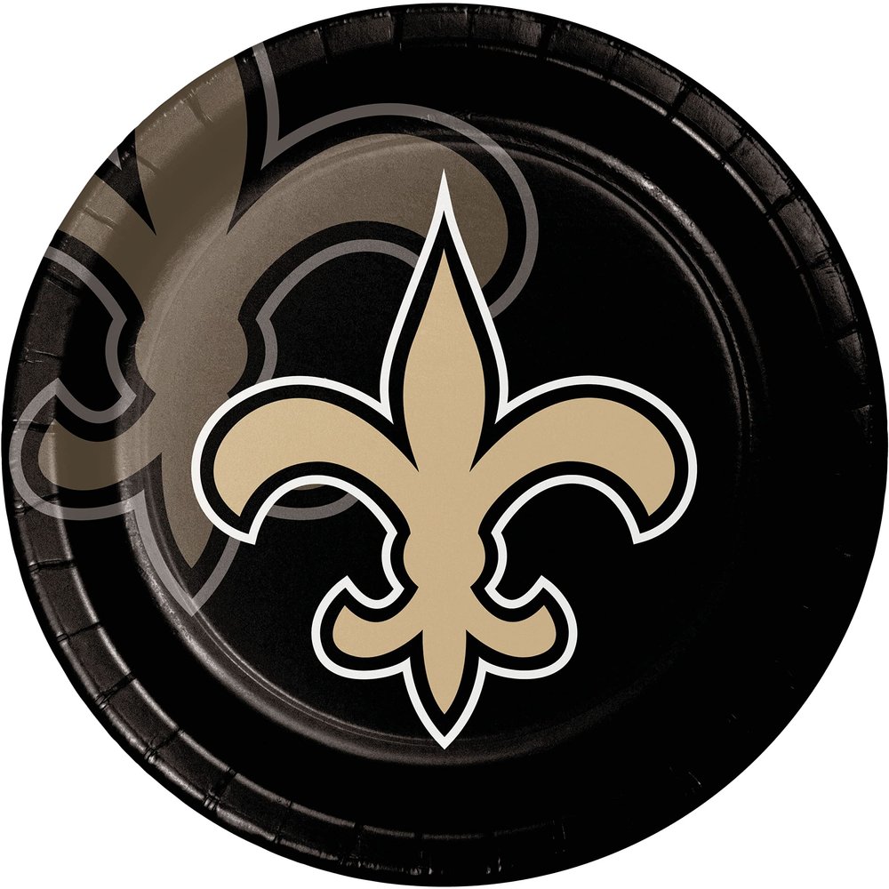Trendware New Orleans Saints Paper Plates, 24 ct
