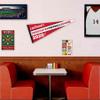 College Flags & Banners Co. Cincinnati Bearcats 2020 Undefeated Season Pennant Flag view 3