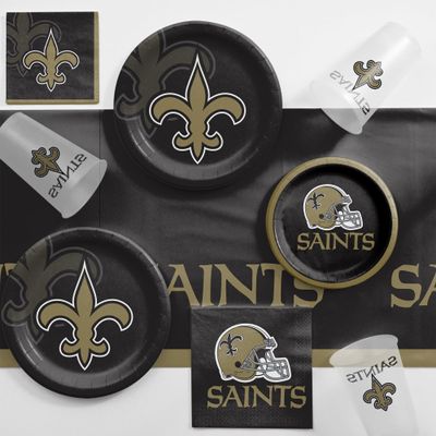 Trendware New Orleans Saints Party Supplies Kit, Serves 8