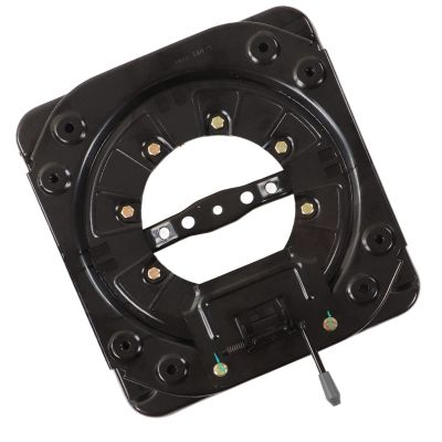 Heavy Duty Rotating Seat Swivel Base Steel Plate, Cold Rolled Steel, 360 Degree Rotatable Seat Base with 130kg Load Capacity for RV, Boat, and Bus